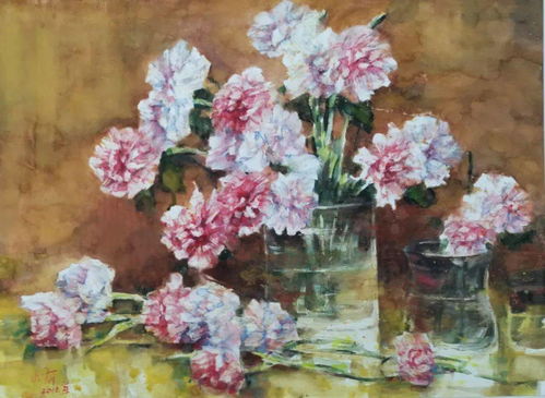 笔墨生花 画室里的静默绽放